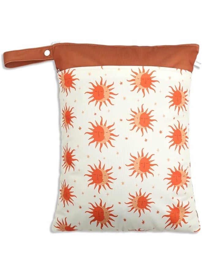 KKTAPOS Wet Dry Bags for Baby Cloth Diapers - Waterproof Reusable Washable Travel Bags - Image 3
