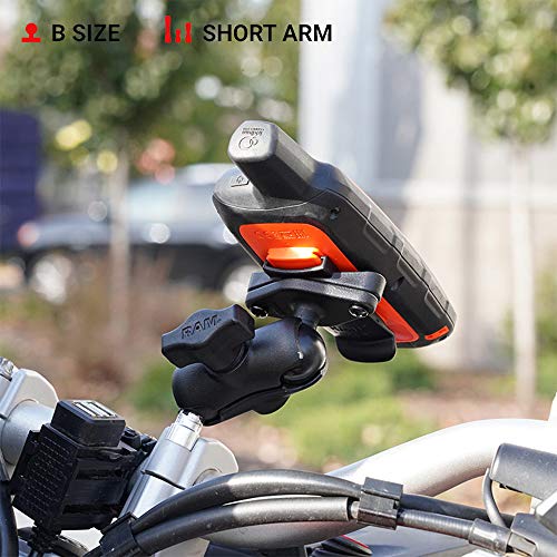 RAM Mounts Spine Clip Holder with Ball for Garmin Handheld Devices RAM-B-202-GA76U with B Size 1" Ball - Image 3