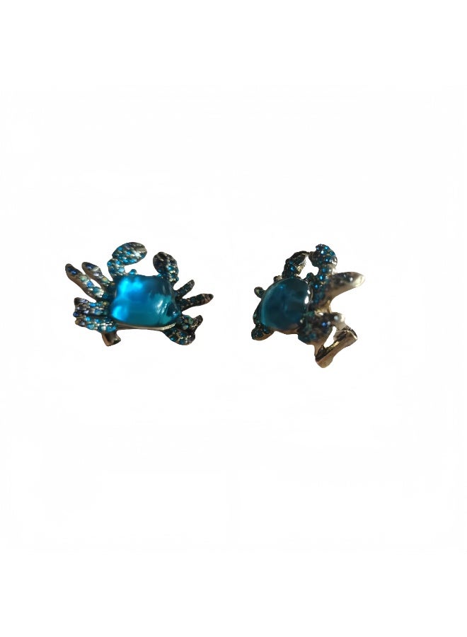 LumiArk Blue - Adorned Metal Crab Ear Accessories - Image 5