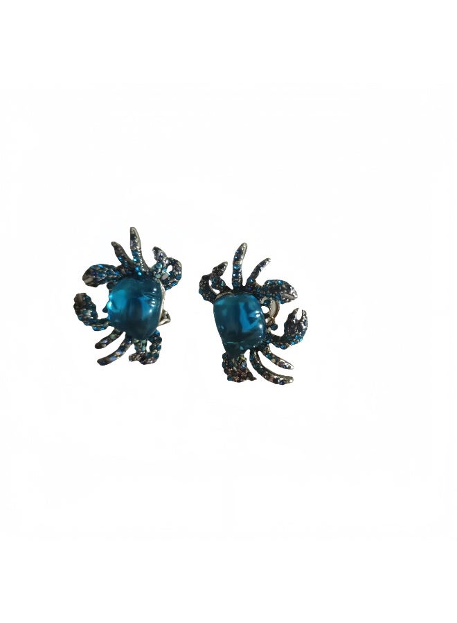 LumiArk Blue - Adorned Metal Crab Ear Accessories - Image 2