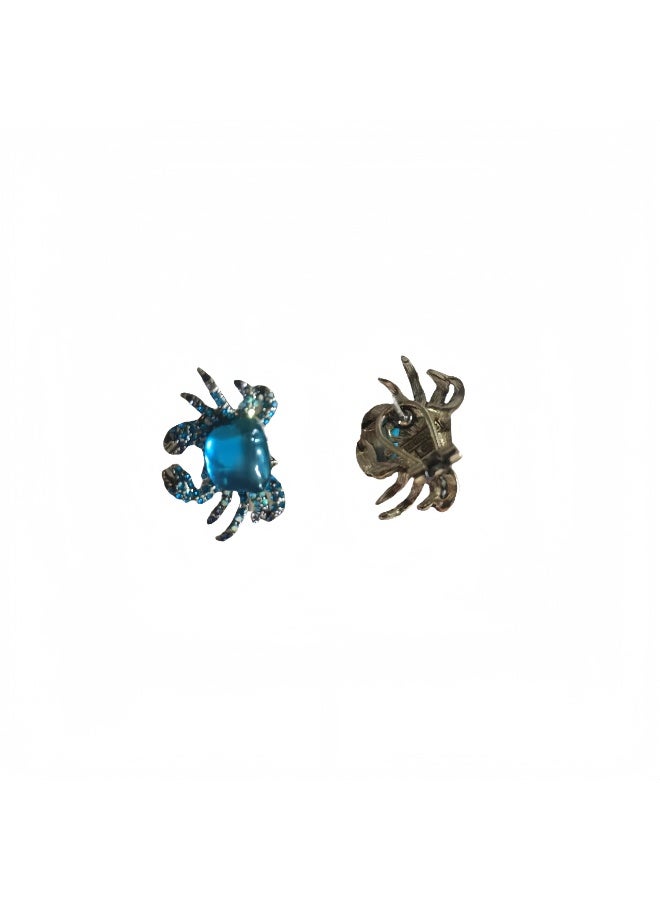 LumiArk Blue - Adorned Metal Crab Ear Accessories - Image 3