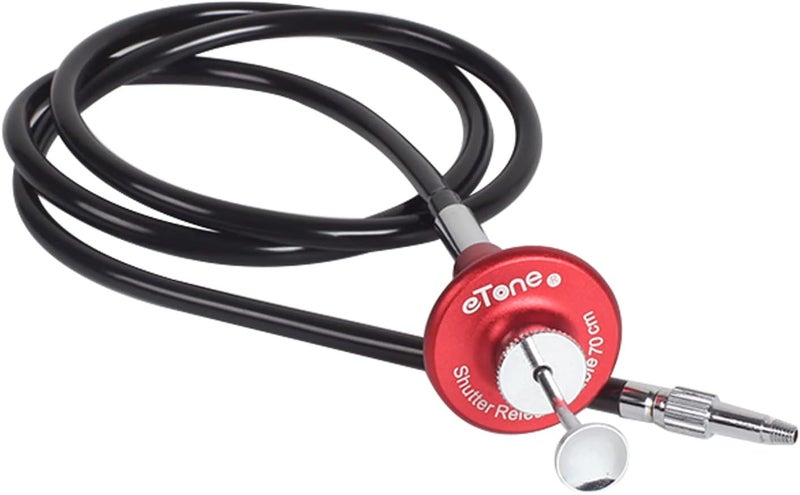 eTone Shutter Release Cable 100cm 39” for Nikon Fujifilm Canon Olympus TLR SLR Camera - Image 2