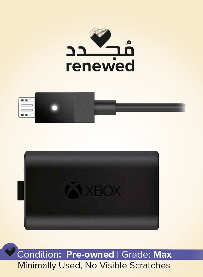 مايكروسوفت مُجدد - مجموعة بطارية وكابل مايكرو USB لجهاز إكس بوكس ون - Image 1