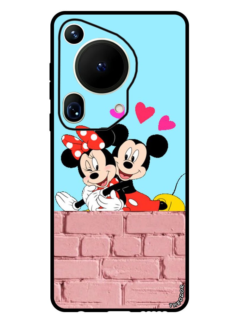 Theodor Protective Case Anti Scratch Shock Proof Bumper Cover For Huawei Pura 70 Ultra Mickey - Image 1