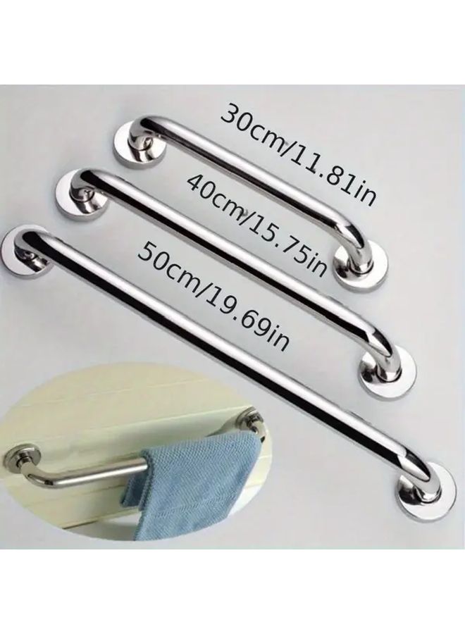 500mm Stainless Steel Safety Handrail For Bathroom Toilet Elderly Disabled Non Slip - Image 4