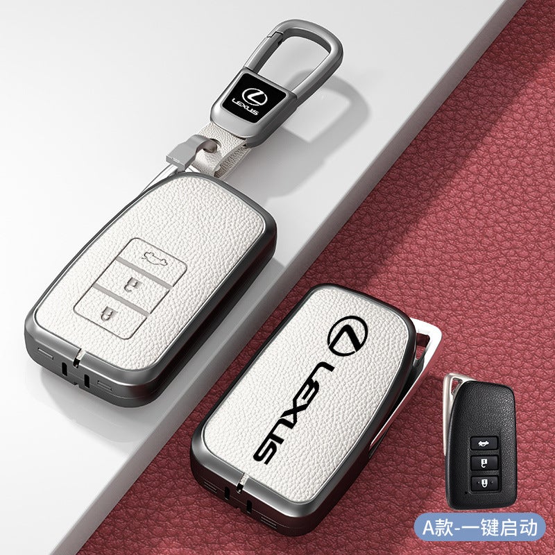 LEXUS Luxury Zinc Alloy Key Case for Lexus Models - Compatible with ES200, ES300H, RX300, RX350H, NX260, and more - Image 1
