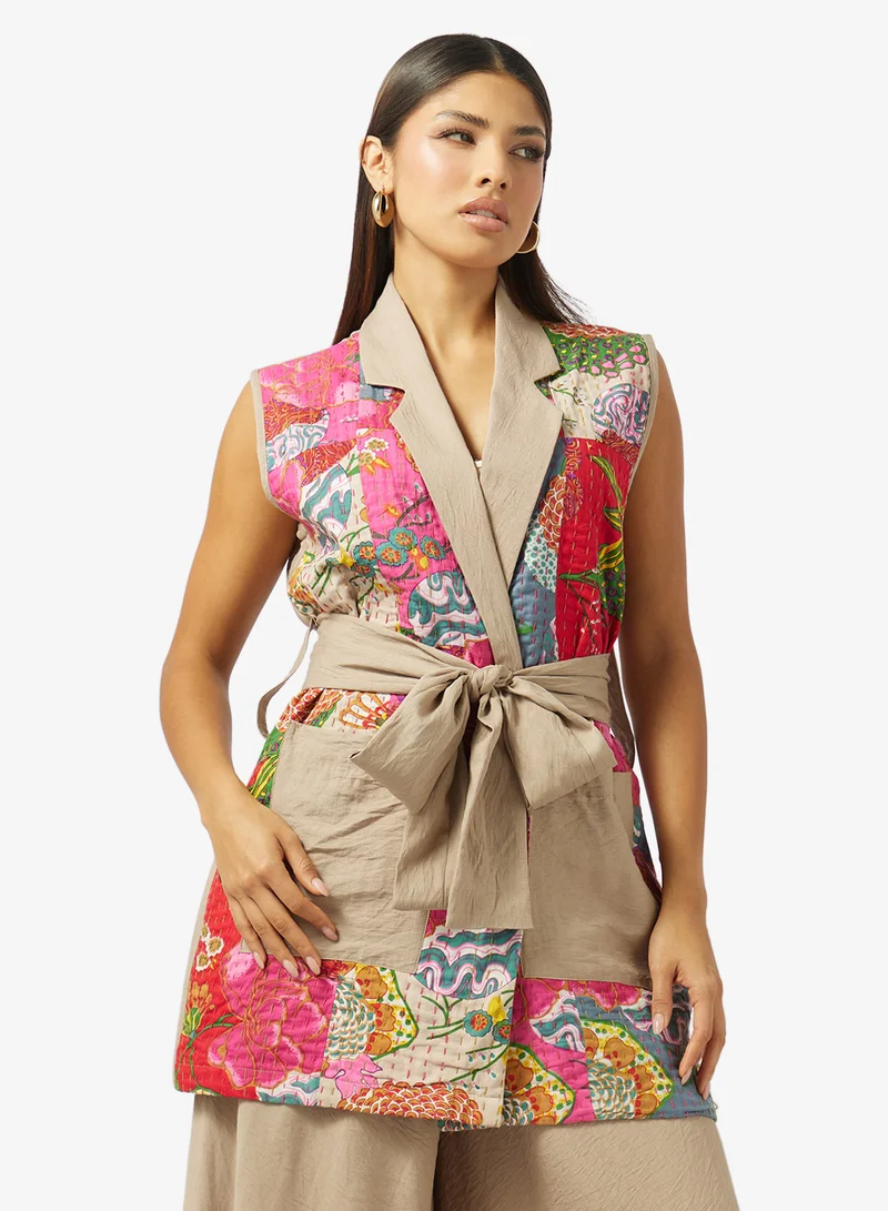 hayas closet  Printed blouse and Skirt set for Women | Best Price UAE