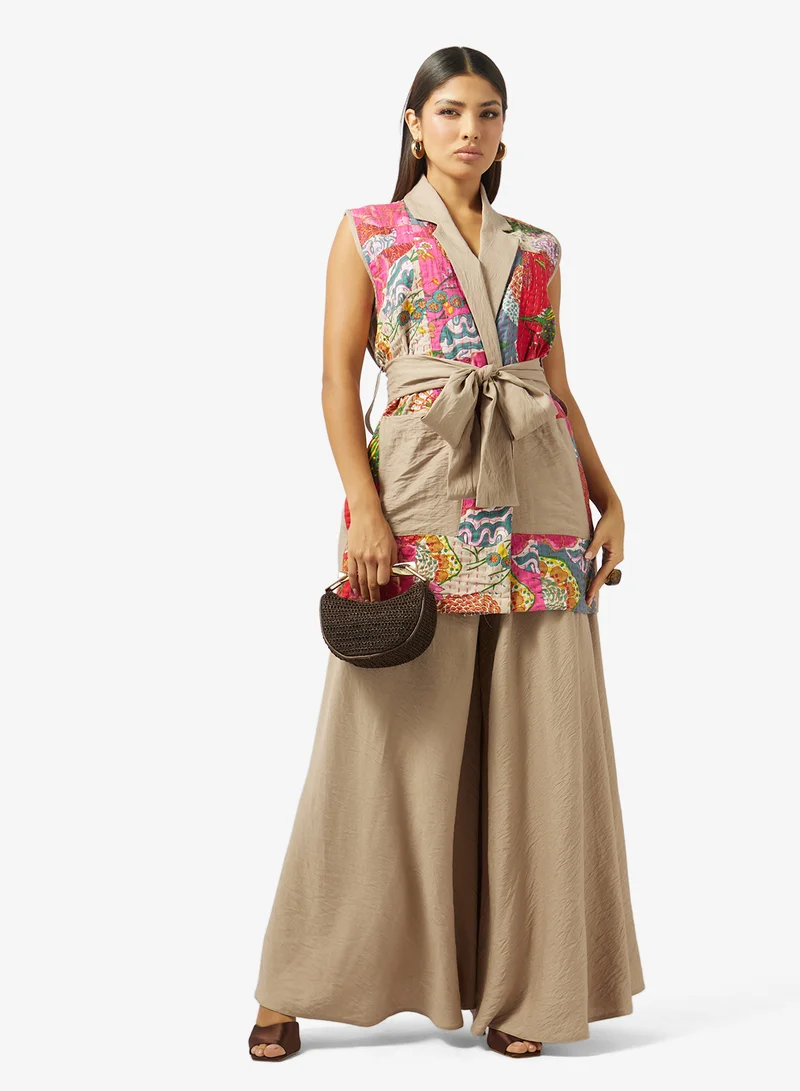 hayas closet  Printed blouse and Skirt set for Women | Best Price UAE