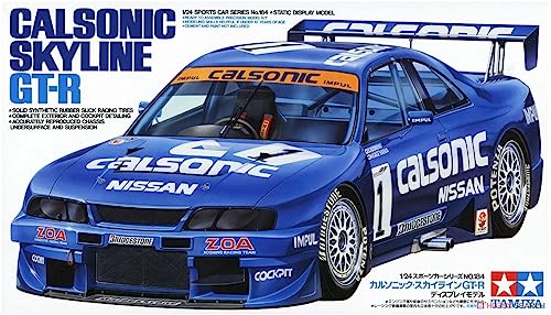 Tamiya تامييا 1/24 كالسونيك سكايلاين GT-R TAM24184 سيارة/شاحنة بلاستيكية 1/24-1/25 - Image 2