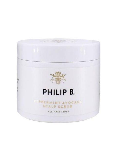 PEPPERMINT AVOCADO SCALP SCRUB  236ML