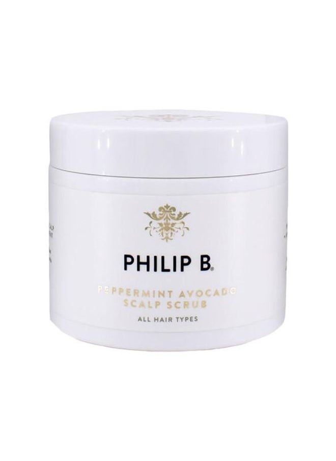 PEPPERMINT AVOCADO SCALP SCRUB  236ML