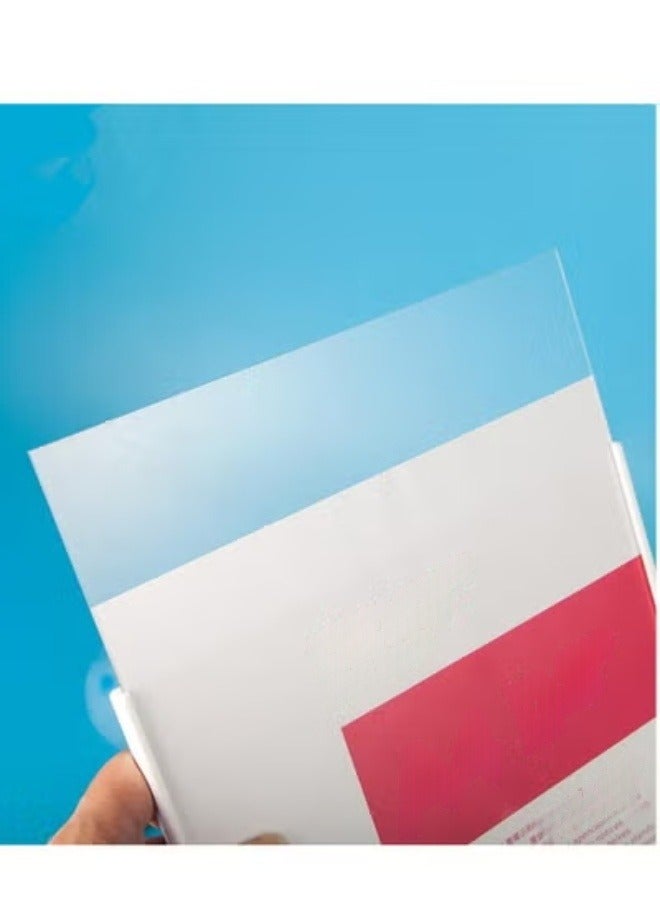 Eckek حامل لافتات من بلاستيك ABS ECKEK، حامل لافتات على شكل L مع حامل بطاقة عمل، حامل عرض بلاستيكي للإعلانات، القوائم، الصور، بطاقة العمل - Image 5