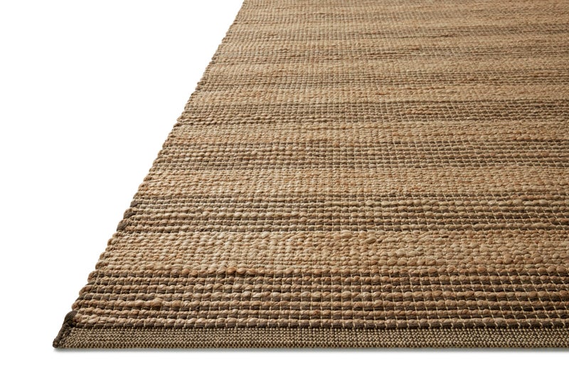 Loloi Chris Loves Julia Judy Collection JUD-06 Natural/Chocolate 5'-0" x 7'-6" Area Rug - Image 4
