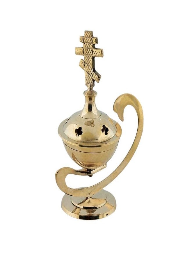 مبخرة بخور مسيحية بيزنطية أرثوذكسية يونانية (7761-ب)