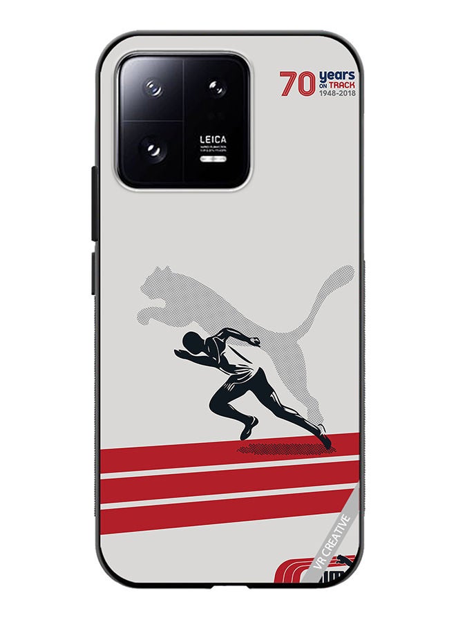 VR CREATIVE Protective Case Cover For Xiaomi 13 Puma Runner Design Multicolour - Image 1