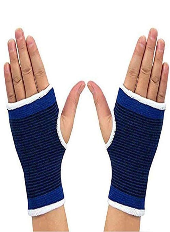 Luwint Kids Hand Wrap - Knitted Palm Sleeve Wrist Brace Hand Protection Support for 8-14 Years, 1 Pair - Image 1