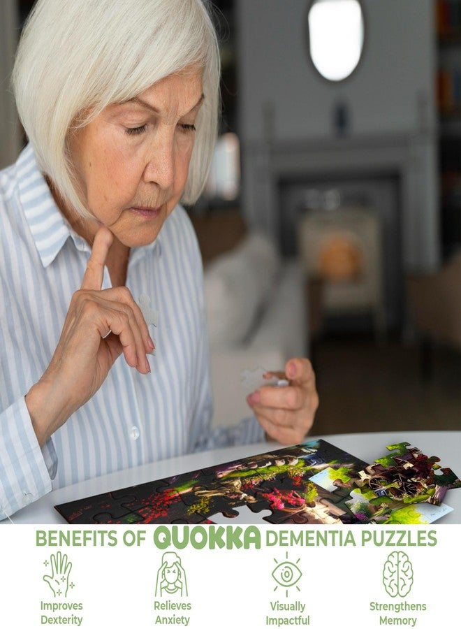 QUOKKA 63 Pieces Dementia Railway Puzzles for Elderly - Image 5