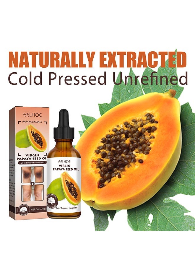 EELHOE Papaya Seed Oil-Therapy Drops Whitening Hand Knuckle Glow Serum, Restoring Hand Treatment, Moisturizing, Exfoliates and Reduces Unbalanced Pigmentation, for Removing Dark Knuckle Elbow, Brighter, Firm  - Image 2