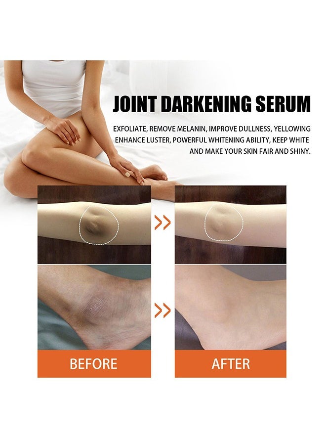 EELHOE Papaya Seed Oil-Therapy Drops Whitening Hand Knuckle Glow Serum, Restoring Hand Treatment, Moisturizing, Exfoliates and Reduces Unbalanced Pigmentation, for Removing Dark Knuckle Elbow, Brighter, Firm  - Image 5