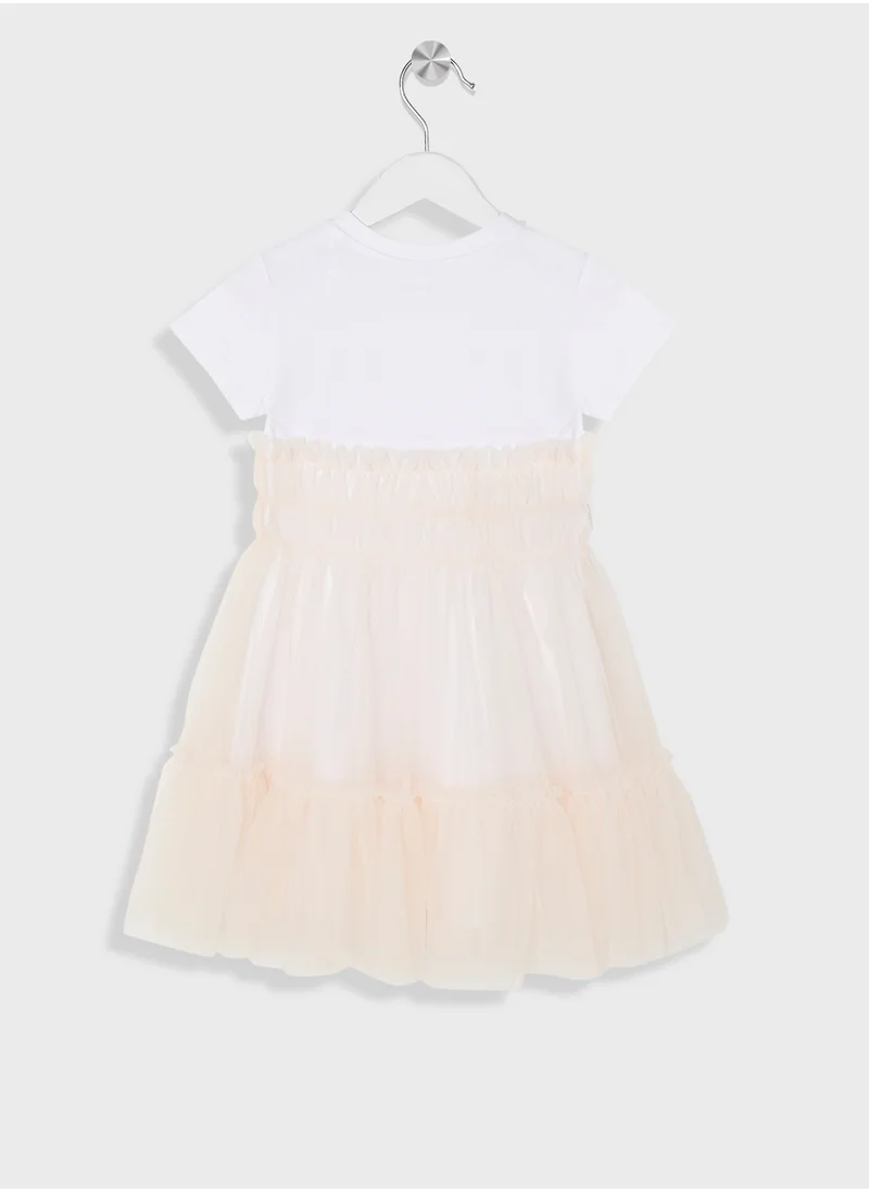 جس Kids Tulle Dress