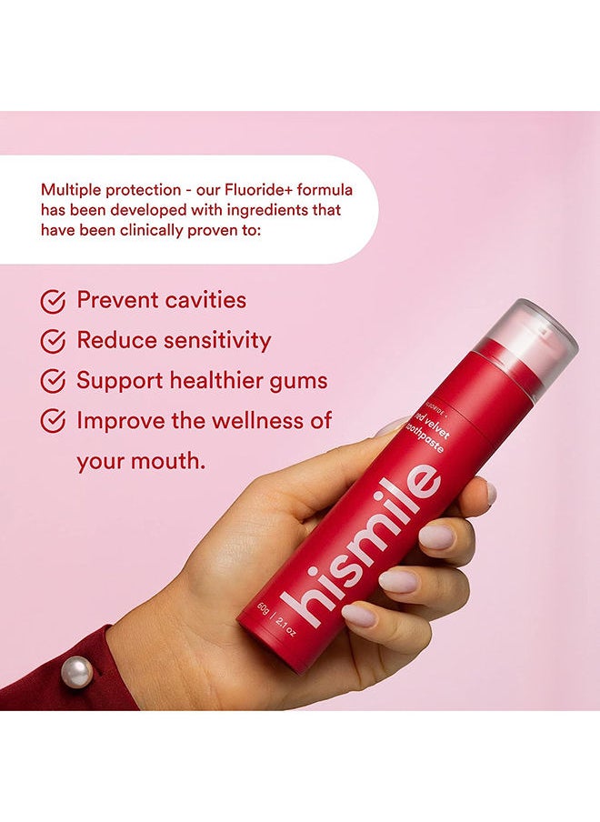 HiSmile - Red Velvet Flavoured Toothpaste 60g - Image 1