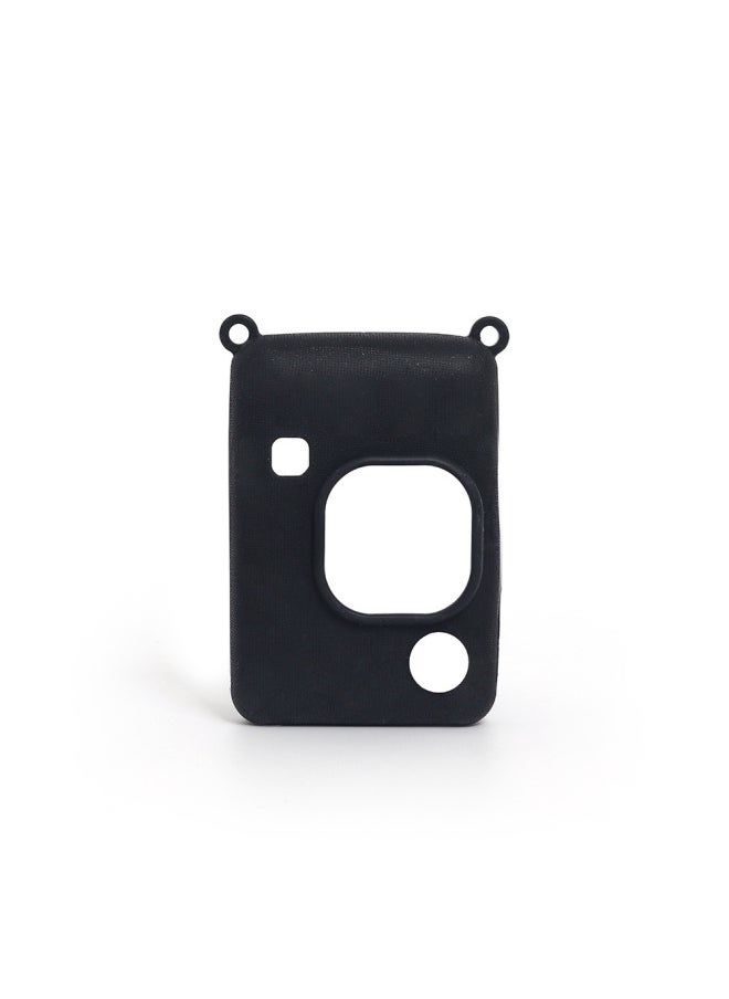Generic Poly Instax Mini Liplay Protective Case Wear-resistant Soft Case Fit Camera Silicone-Color:Black  - Image 1