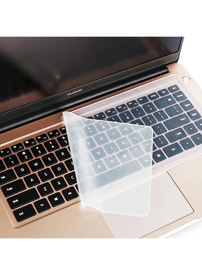 2 Pack Keyboard Covers Flexible Washable Dustproof Protector for Laptops 13 17 Inches - Image 5