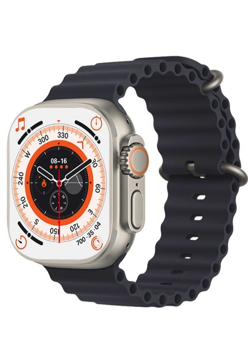 Generic - T900 Ultra Wireless Charging New Features Super Fast Latest Smart Watch Black - Image 1