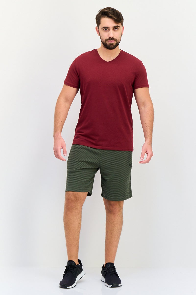 PUMA شورتات رياضية للرجال برباط سحب، خارجي، أخضر - Image 4