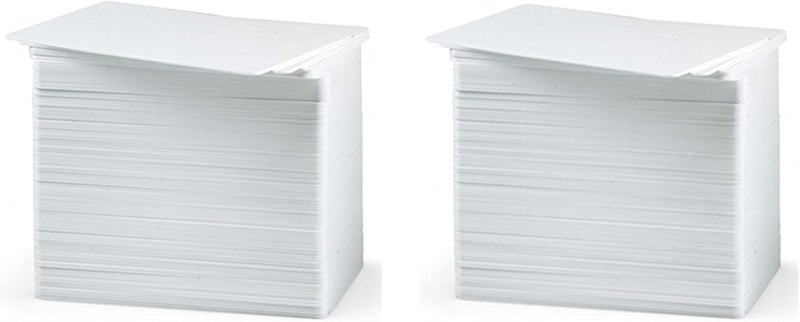 Bodno Evolis R6F003AAA Color Ribbon  YMCKOK  200 Prints with Bodno Premium CR80 30 Mil Graphic Quality PVC Cards  Qty 200 - Image 3