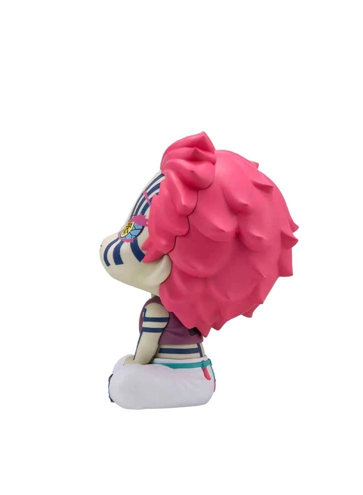 general Demon Slayer desktop decoration Akaza head movable Q version model toy gift for family and friends - Image 3