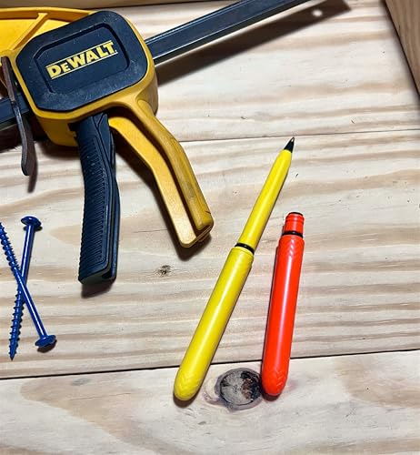 Pokka The USA Made Pocket Pen – 8 Pack – compact, affordable, lightweight, EDC black ink ballpoint pen – waterproof and floats – carries small, writes big (Kanary Yellow) - Image 5