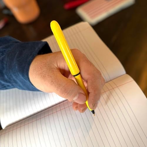 Pokka The USA Made Pocket Pen – 8 Pack – compact, affordable, lightweight, EDC black ink ballpoint pen – waterproof and floats – carries small, writes big (Kanary Yellow) - Image 3