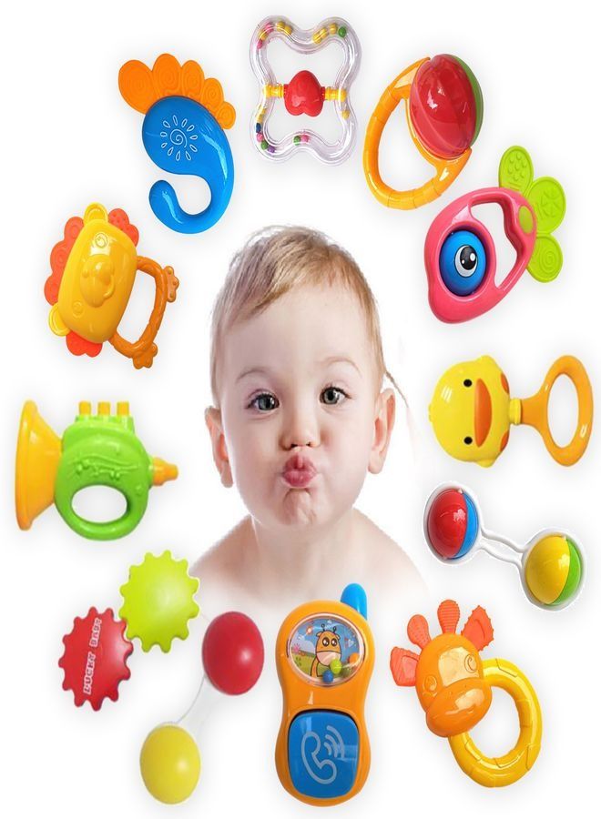 ZEESQUARE Baby Teether Toy Rattle Set - Image 5