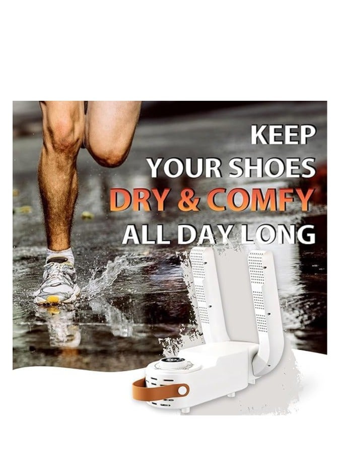 ARGT Glove Dryer & Boot Warmer with Heat Blower, Adjustable Timer, Quick Drying Shoe Dryer for Ski Boots, Gloves, Hats, Socks, Portable Folding Design, 360° Heat Dissipation, Travel-Friendly - Image 5