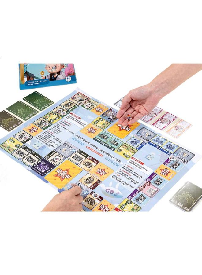 deli Little Kingd - China Journey Upgraded Purple Core Card Monopoly Business Genuine Gift Box Multiplayer Party Board Game - Image 3