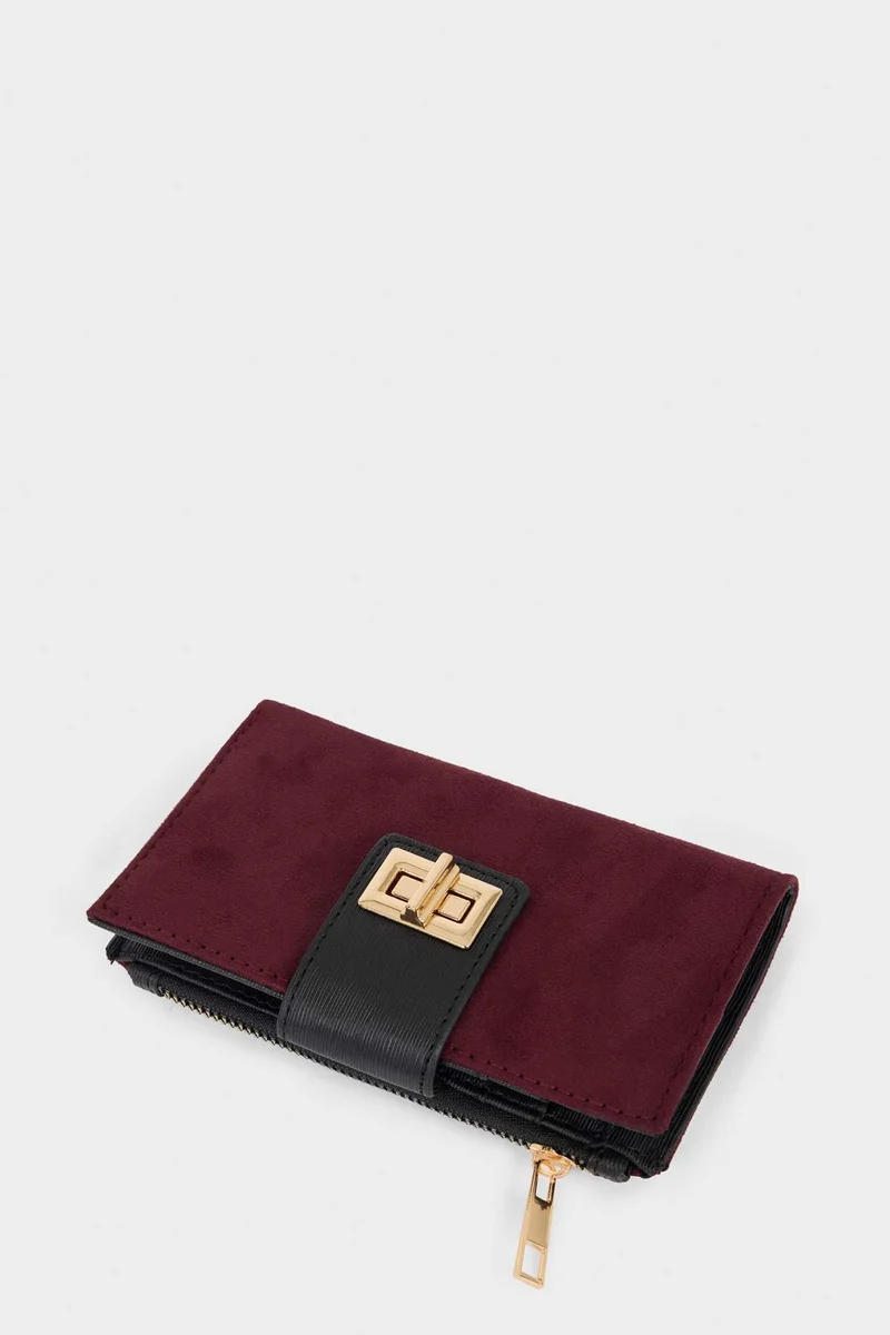 Defacto  Woman Faux Leather Wallets for Women | Best Price UAE