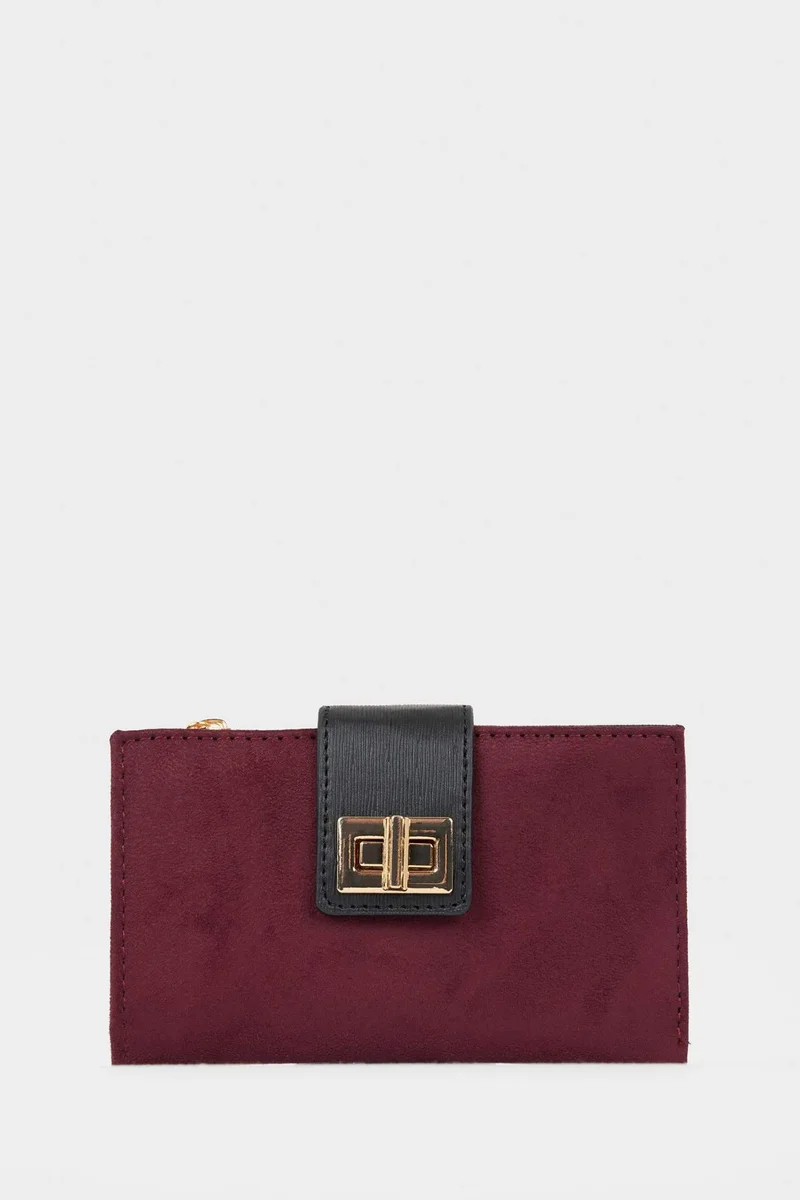 Defacto  Woman Faux Leather Wallets for Women | Best Price UAE