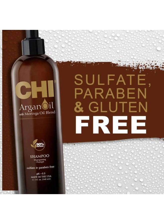 تشي بلسم بزيت الارغان والمورينغا للشعر الجاف والتالف من تشي - 340 مل - Image 2