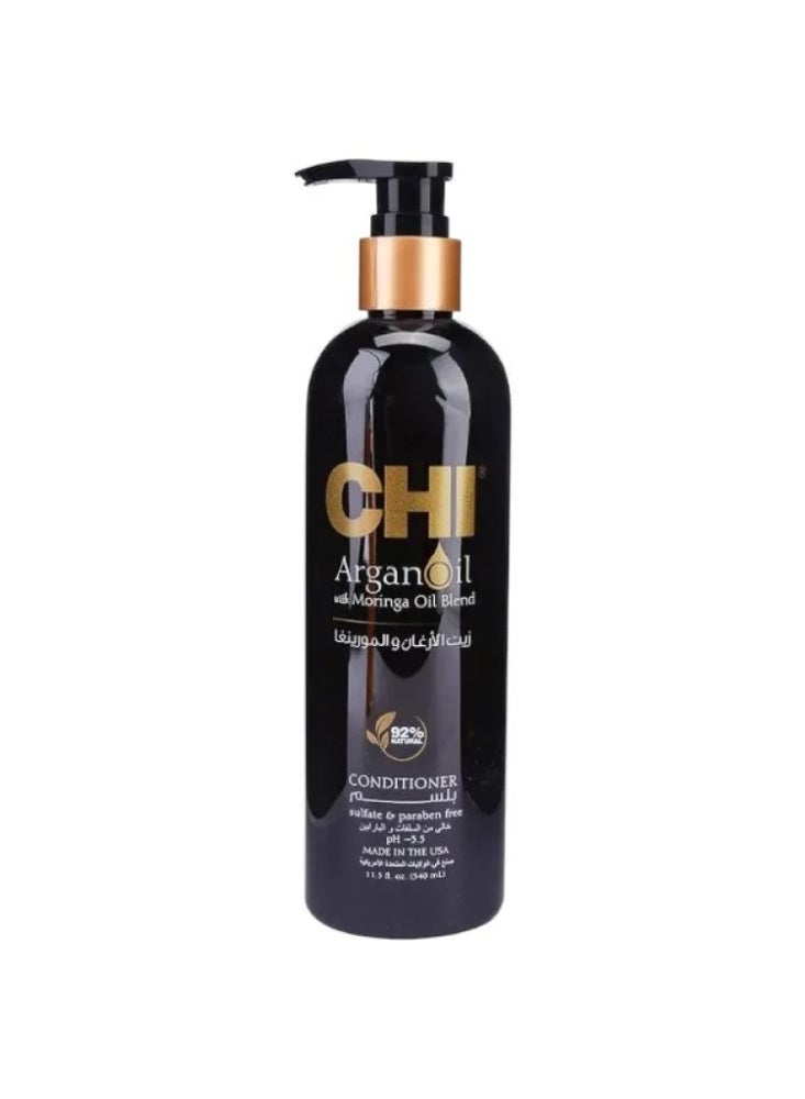 تشي بلسم بزيت الارغان والمورينغا للشعر الجاف والتالف من تشي - 340 مل - Image 1