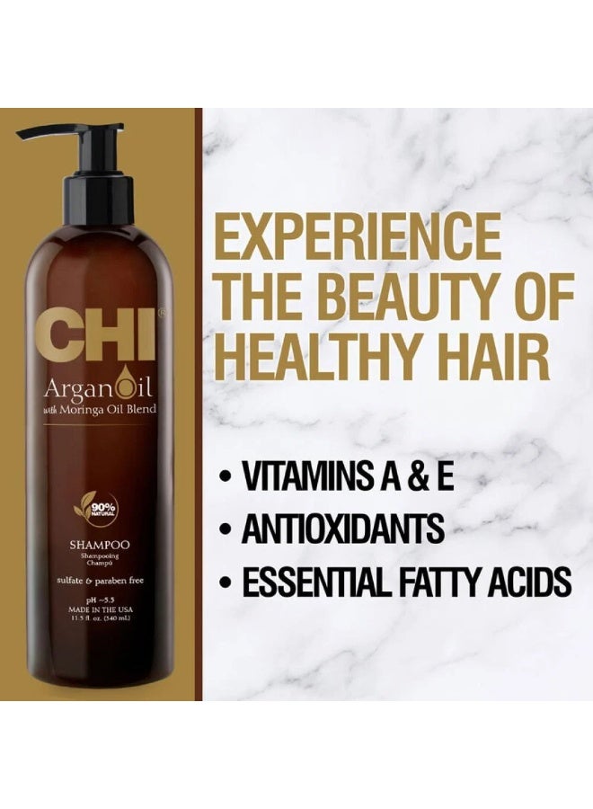 تشي بلسم بزيت الارغان والمورينغا للشعر الجاف والتالف من تشي - 340 مل - Image 3