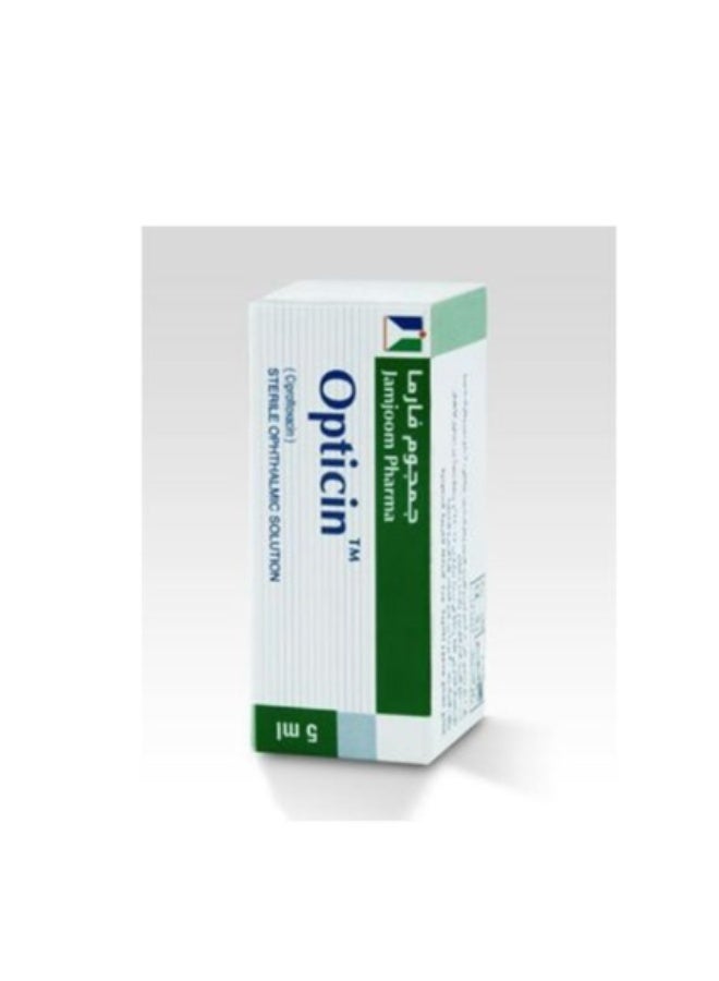 JAMJOOM PHARMA Opticin Eye Drops - 5 ml
