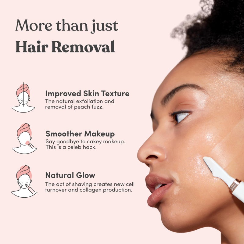 Jill Dermaplane Razor Refills for Women â€“ 8 Single-Use Face Razor Blades for Facial Hair Removal & Exfoliation â€“ Fits Jill V1 Dermaplaner Only (Not Compatible with V2 Kit) - Image 4