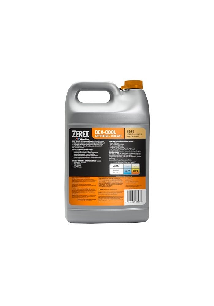 Valvoline Zerex DexCool 5050 ReadytoUse Antifreeze Coolant 1 Gallon - Image 3
