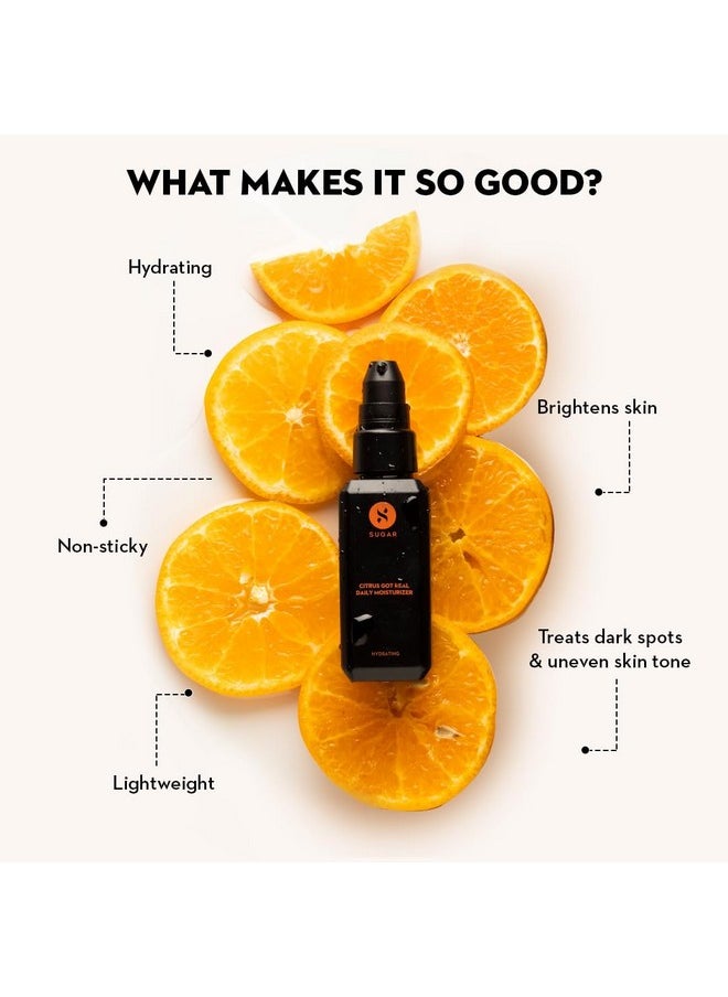 شوجر كوزماتيكس جل مرطب يومي من Citrus Got Real | مرطب متوازن الحموضة مع ترطيب يدوم طويلاً - 60 مل  - Image 2