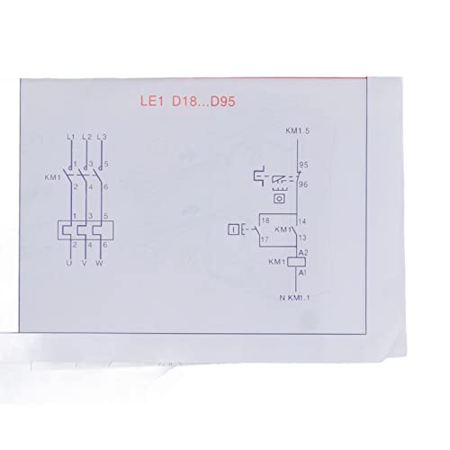 Focket Magnetic Electric Motor Starter, 2.2KW Single Phase 220/230V 4KW 220/230v 7-10A IP55 Waterproof Electric Motor Switch Heavy Duty Motor Starter Overload - Image 4
