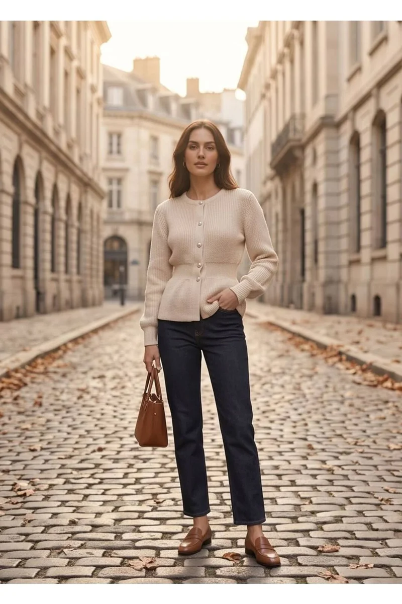 رايفان RYVAN Women's Knit Cardigan