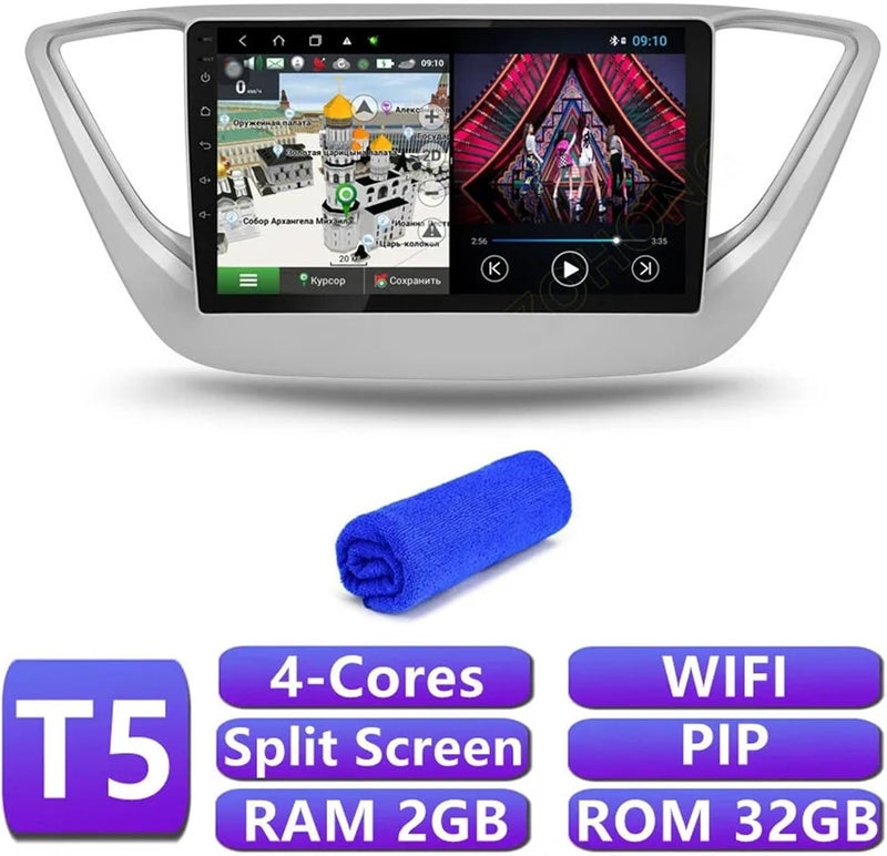 Wivplex DSP 4G Android Car Multimedia Player for Hyundai Solaris Accent - Image 2