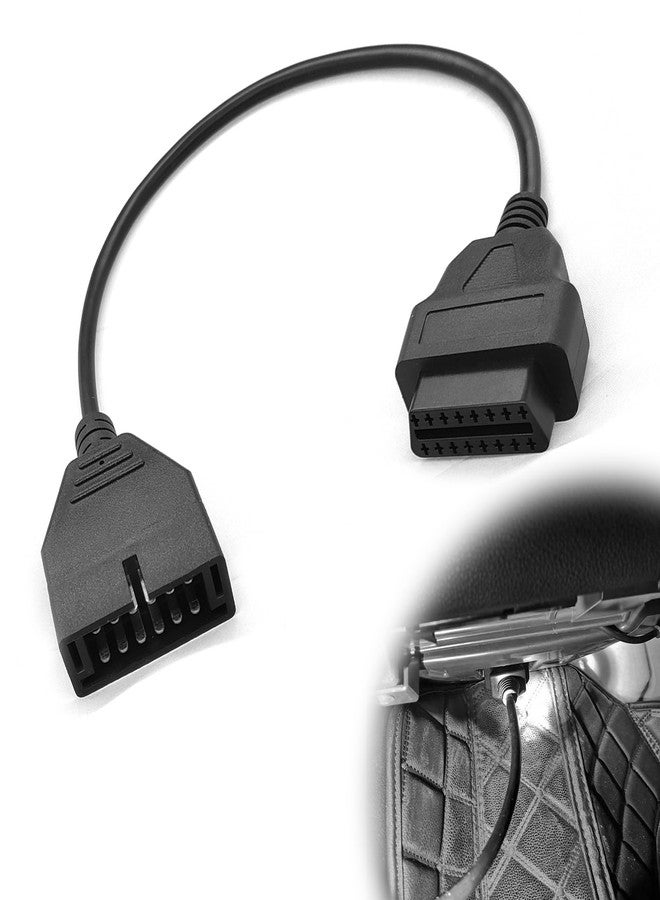stymart محول ستيمارت OBD2 إلى OBD1 لسيارات جنرال موتورز، محول OBD1 ذو 12 سنًا إلى OBD2 ذو 16 سنًا، أداة تشخيص أعطال OBD II، كابل محول بديل لسيارات جنرال موتورز الشائعة - Image 1