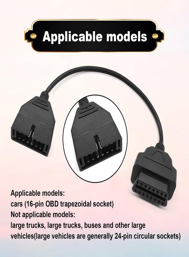stymart محول ستيمارت OBD2 إلى OBD1 لسيارات جنرال موتورز، محول OBD1 ذو 12 سنًا إلى OBD2 ذو 16 سنًا، أداة تشخيص أعطال OBD II، كابل محول بديل لسيارات جنرال موتورز الشائعة - Image 4
